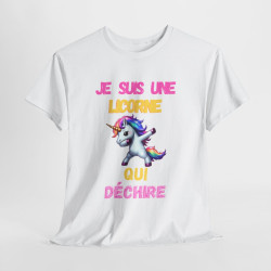 T shirt Femme Je Suis une Licorne Qui Déchire – Licorne qui Dab
