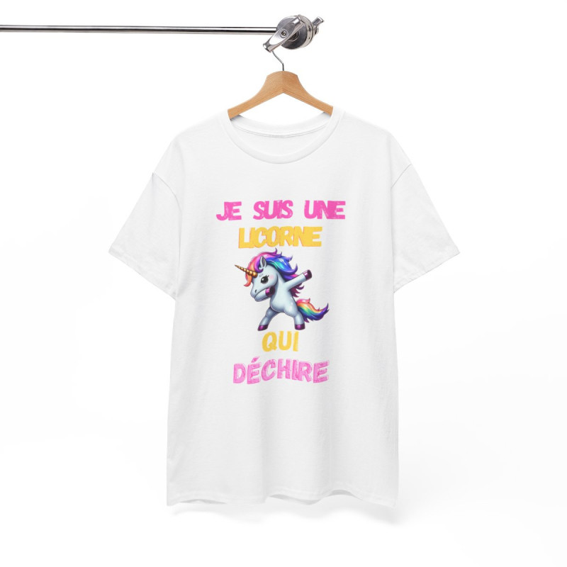T shirt Femme Je Suis une Licorne Qui Déchire – Licorne qui Dab