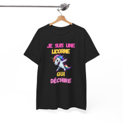 T shirt Femme Je Suis une Licorne Qui Déchire – Licorne qui Dab
