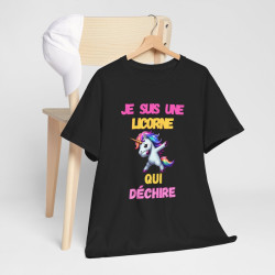 T shirt Femme Je Suis une Licorne Qui Déchire – Licorne qui Dab