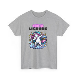 T shirt Femme 100% Licorne – Licorne qui Dab sur un Nuage
