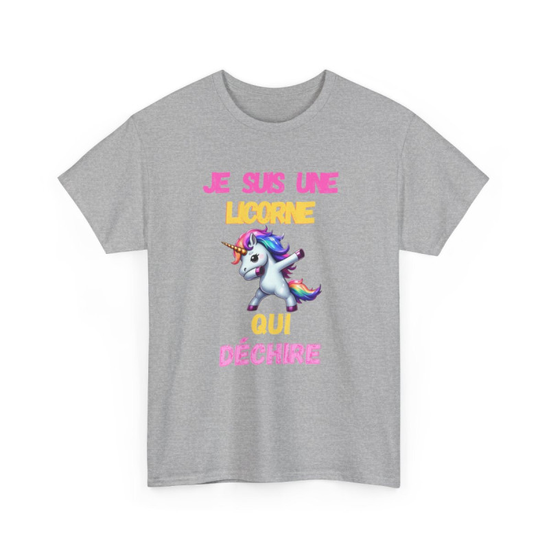 T shirt Femme Je Suis une Licorne Qui Déchire – Licorne qui Dab