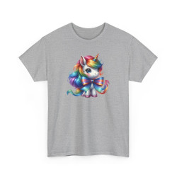 T-shirt Femme Licorne avec Ruban – Design Féminin et Magique