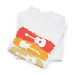 T-shirt Design Guitare – Passion Musicale pour Homme et Femme