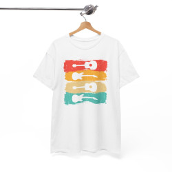 T-shirt Design Guitare – Passion Musicale pour Homme et Femme