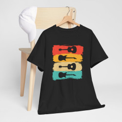 T-shirt Design Guitare – Passion Musicale pour Homme et Femme