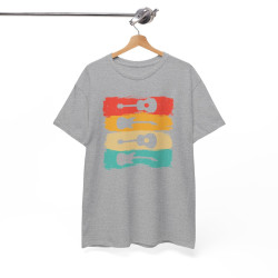 T-shirt Design Guitare – Passion Musicale pour Homme et Femme
