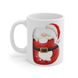 Mug de Noël avec Initiale...