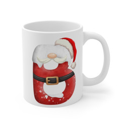 Mug de Noël avec Initiale "B" pour enfant et adulte