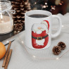 Mug de Noël avec Initiale "B" pour enfant et adulte