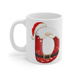 Mug de Noël avec Initiale "D" pour enfant et adulte