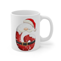 Mug de Noël avec Initiale "G" pour enfant et adulte