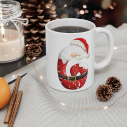 Mug de Noël avec Initiale "G" pour enfant et adulte
