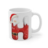 Mug de Noël avec Initiale "H" pour enfant et adulte