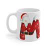 Mug de Noël avec Initiale "M" pour enfant et adulte