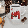 Mug de Noël avec Initiale "M" pour enfant et adulte