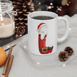 Mug de Noël avec Initiale "L" pour enfant et adulte
