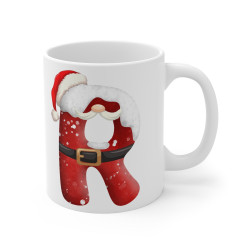 Mug de Noël avec Initiale "R" pour enfant et adulte