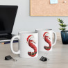 Mug de Noël avec Initiale "S" pour enfant et adulte