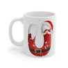 Mug de Noël avec Initiale "U"  pour enfant et adulte
