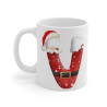 Mug de Noël avec Initiale "V" pour enfant et adulte