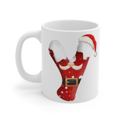 Mug de Noël avec Initiale...