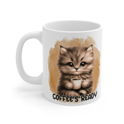 Mug "Coffee's Ready" avec...
