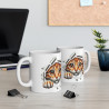 Mug avec Chat Sortant – Tasse Céramique 325ml – Design 3D Amusant pour Amoureux des Chats