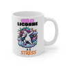 Mug "100% Licorne 0% Stress" – Tasse Céramique 325ml avec Licorne qui Dab –