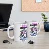 Mug "100% Licorne" – Tasse Céramique 325ml avec Licorne qui Dab – Cadeau Fantaisie