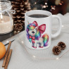 Mug Licorne Adorable avec Ruban Arc-en-Ciel – Tasse Céramique 325ml – Cadeau Magique