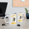 Mug "Je ne ronfle pas, je rêve que je suis une Abeille" – Tasse Céramique 325ml – Cadeau Amusant et Original