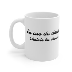 Mug "En cas de doute,...