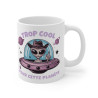 Mug "Trop Cool pour cette Planète" avec Extraterrestre – Tasse Céramique 325ml – Cadeau Humour et Science-Fiction