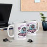 Mug "Trop Cool pour cette Planète" avec Extraterrestre – Tasse Céramique 325ml – Cadeau Humour et Science-Fiction