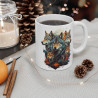 Mug Meute de Loups – Tasse Céramique 325ml avec Design Nature et Sauvage – Cadeau Passion Animaux et Esprit Libre