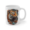 Mug Tigre Majestueux – Tasse Céramique 325ml avec Design Animal Sauvage – Cadeau Nature et Esprit Indomptable
