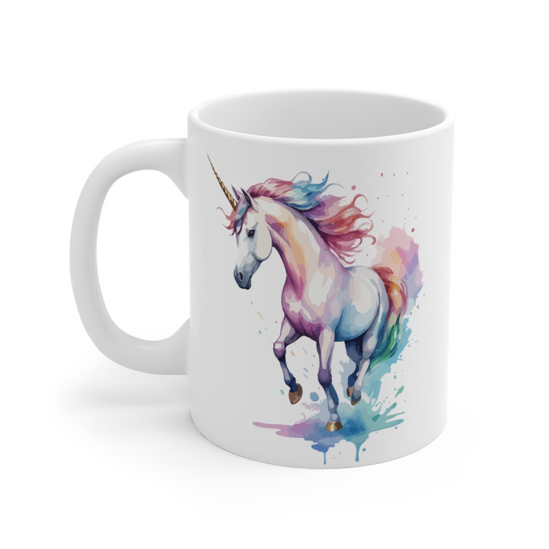 Mug Licorne Majestueuse – Tasse Céramique 325ml avec Design Féérique – Cadeau Magique et Fantaisie