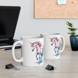 Mug Licorne Majestueuse – Tasse Céramique 325ml avec Design Féérique – Cadeau Magique et Fantaisie