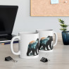 Mug Ours Sauvage – Tasse Céramique 325ml avec Design Forêt – Cadeau Nature et Aventure
