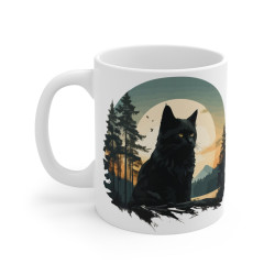 Mug Chat Noir et Forêt –...