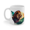 Mug Lion Majestueux et Paysages  – Cadeau Passion Animaux et Aventure
