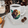Mug Lion Majestueux et Paysages  – Cadeau Passion Animaux et Aventure