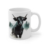 Mug Taureau Majestueux en Forêt –  Design Animal Sauvage et Nature – Cadeau pour Amoureux des Taureaux et Nature