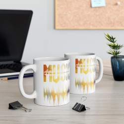 Mug Design "MUSIC" avec Vibration Sonore –  les Amoureux de la Musique 2