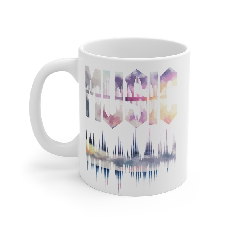 Mug Design "MUSIC" avec Vibration Sonore – Amoureux de la Musique 4