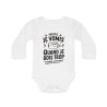 Body bébé "Je vomis quand je bois trop" - Humour, 100% coton