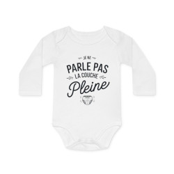 Body bébé "Je ne parle pas...