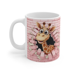 Mug Girafe Amusant - Cadeau...
