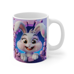 Mug Lapin Amusant - Cadeau...